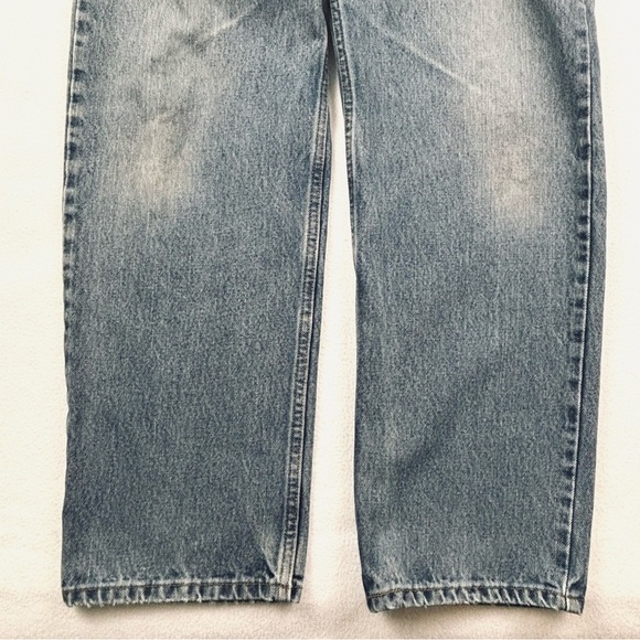 Vintage Levi’s 550 Light Wash Faded Relaxed Tapered Loose “Mom” Jeans Size 34/30 - Picture 10 of 15